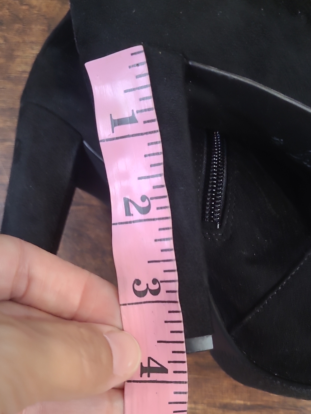 Sam Edelman 'Kent' Over the Knee Boot Black Suede Size 8.5 - Picture 5 of 9